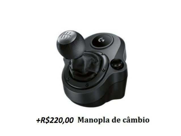 Volante Logitech G29 ps4/ G920 xbox one manopla de câmbio (marcha) opcional. Loja Op. 12x - Foto 3