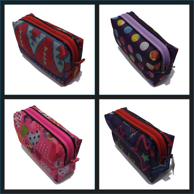 Necessaire Estampada Multiuso Caixa com 12 peças Confecções Michele® - Foto 3