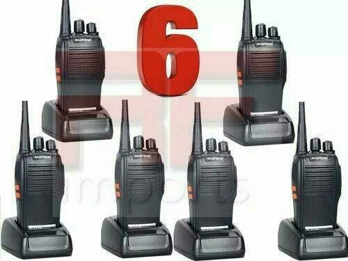 Kit Baofeng 6 Unidades de Rádios Comunicadores Walk Talk Bf-777s - Foto 2