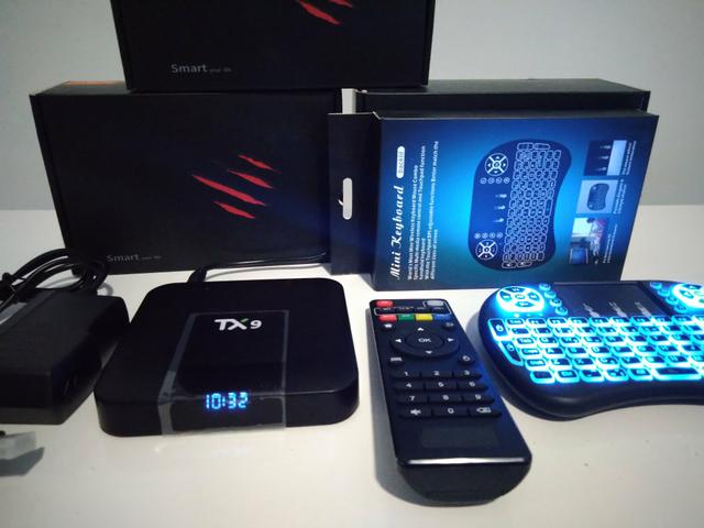 Tv box tx9 ou tx3 mini r$180,00