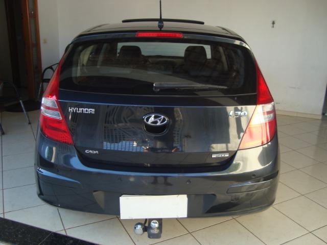 I30 preto onix 2010 completo + automatico + teto + couro - Foto 4