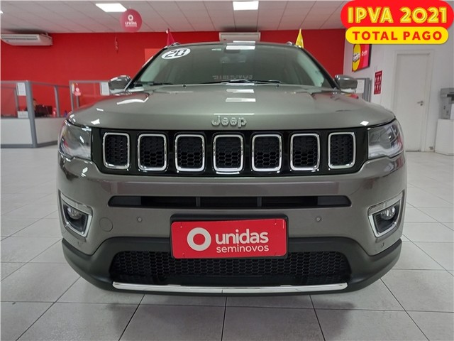 JEEP COMPASS 2020 2.0 16V FLEX LIMITED AUTOMÁTICO