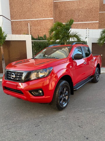 NISSAN FRONTIER ATK DIESEL 4X4 COMPLETO AUT VERMELHO 2021 10.000KM