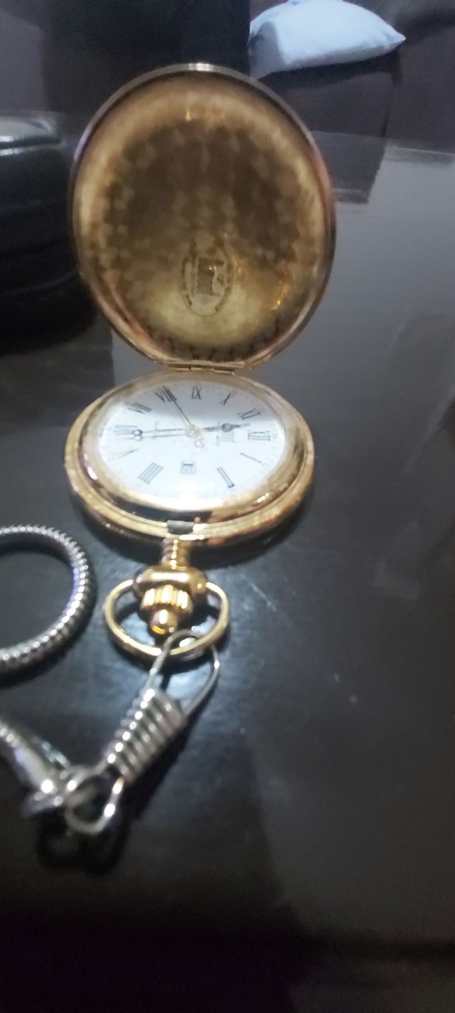 RELÓGIO DE BOLSO DUMONT - Foto 2