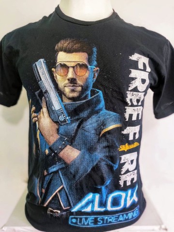 camisa do free fire do alok