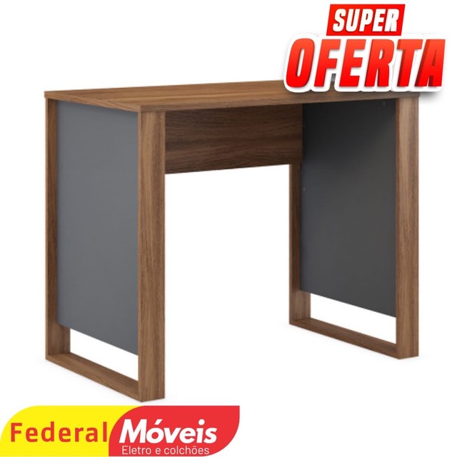 Escrivaninha morada sem gaveta - nova - frete grátis 