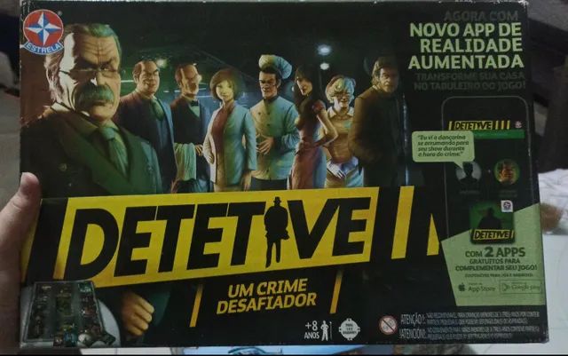 Jogo tabuleiro detetive estrela - Hobbies e coleções - Parque