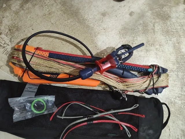 Barra duotone kitesurf clicbar 2020 zerada pouco uso c/bolsa acessórios