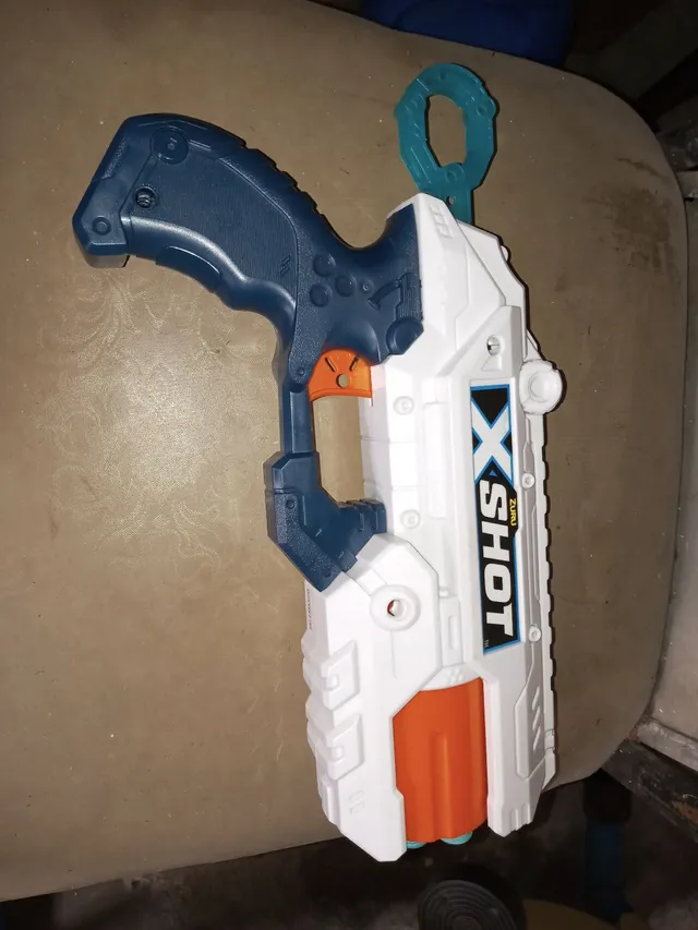 Pistola Lança Atira Dardos Similar Nerf Balas Espuma Barato