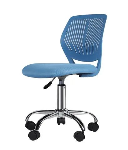 Cadeira De Escritório Infantil Teen Azul Office Basics 60 Kg NOVO - Foto 5