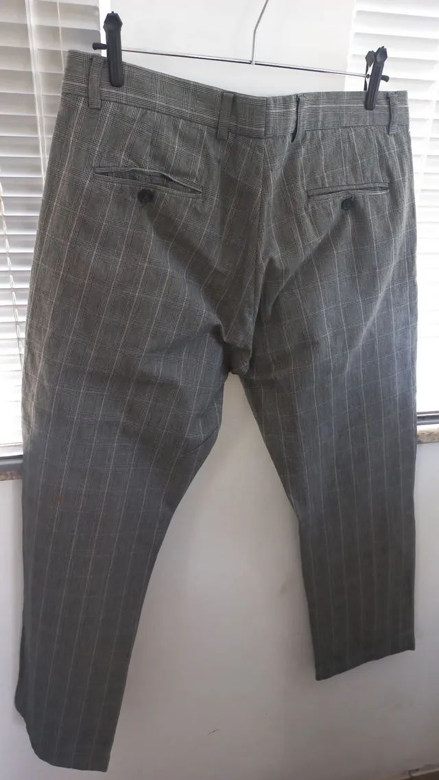 Calças Xadrez - Masculina - Foto 2