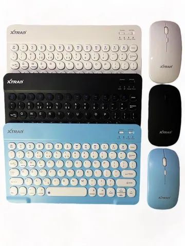 Teclado e Mouse Ultra fino Bluetooth Xtrad