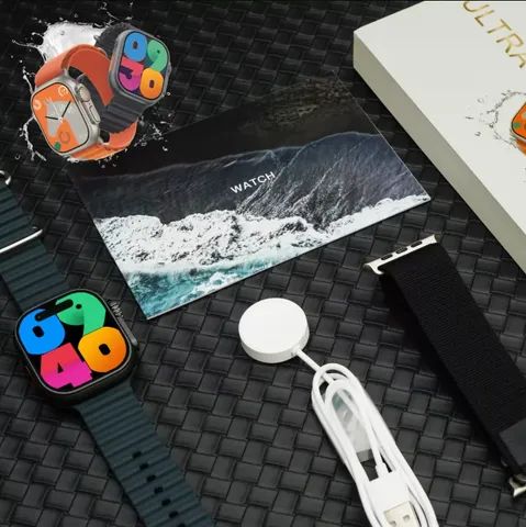 SMARTWATCH W69 Ultra + 3 brindes - Foto 5