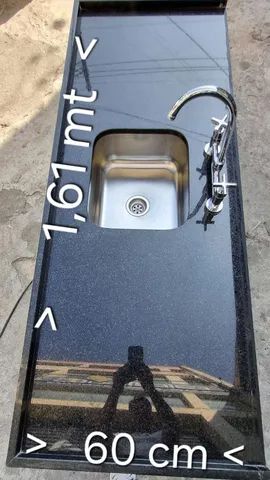 Pia cozinha pedra são Gabriel absoluto 