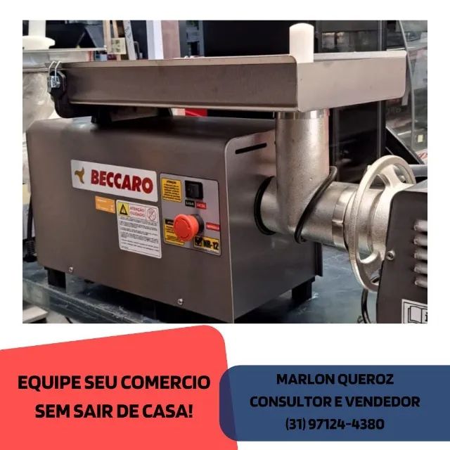Moedor de Carne Beccaro Novo Bivolt 