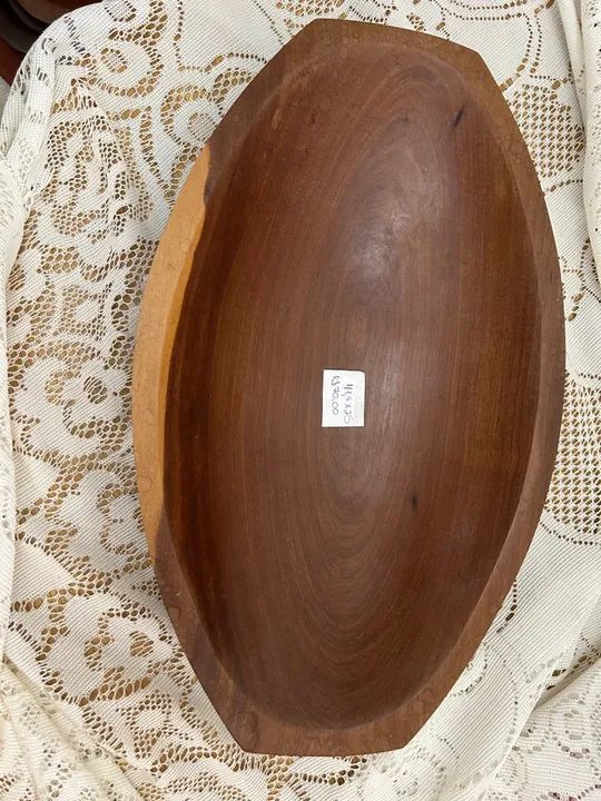 Tigela de Madeira Maciça