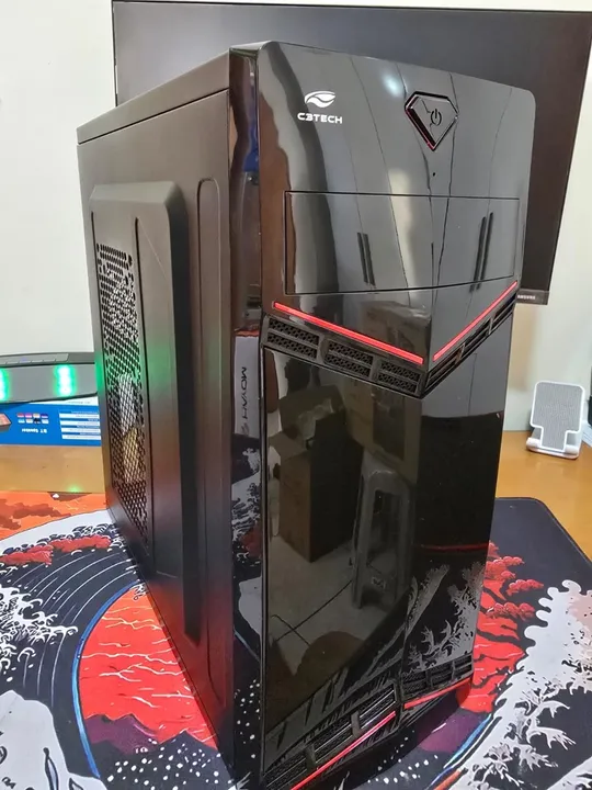 Gabinete Game MT-G80BK Sem Fonte C3Tech
