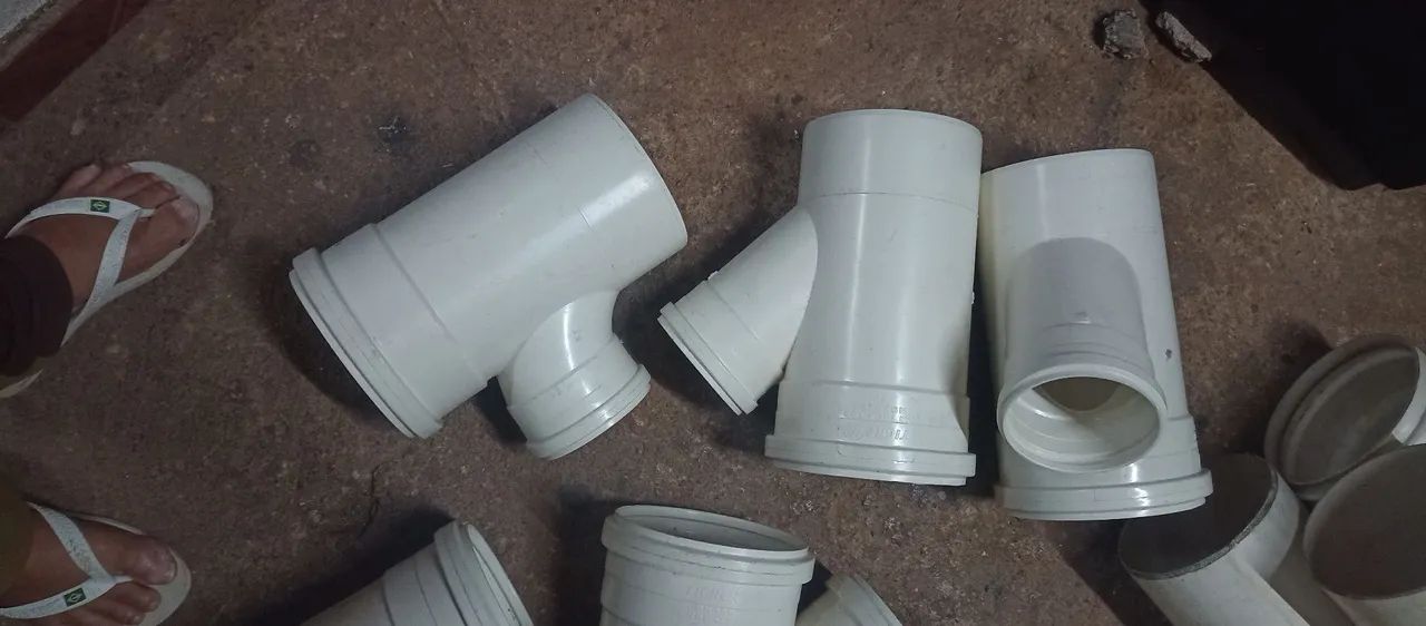 Conecção PVC esgoto - Foto 3