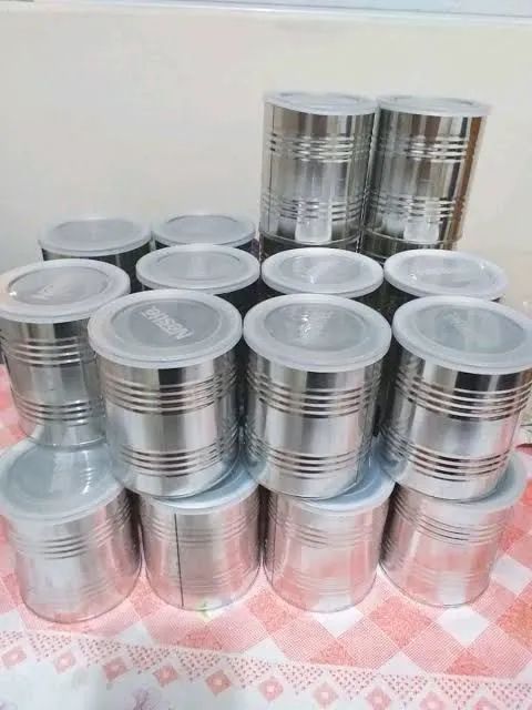 Latas de leite para artesanato e brindes 400 gramas vazias - Foto 2