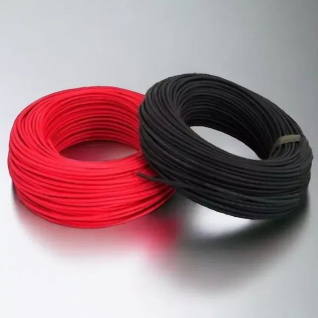 Cabo Solar Fotovoltaico 6mm 50m Preto + 50m Vermelho - Foto 5