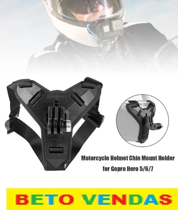 Cinta De Queixo Para Cameras Gopro E Similares