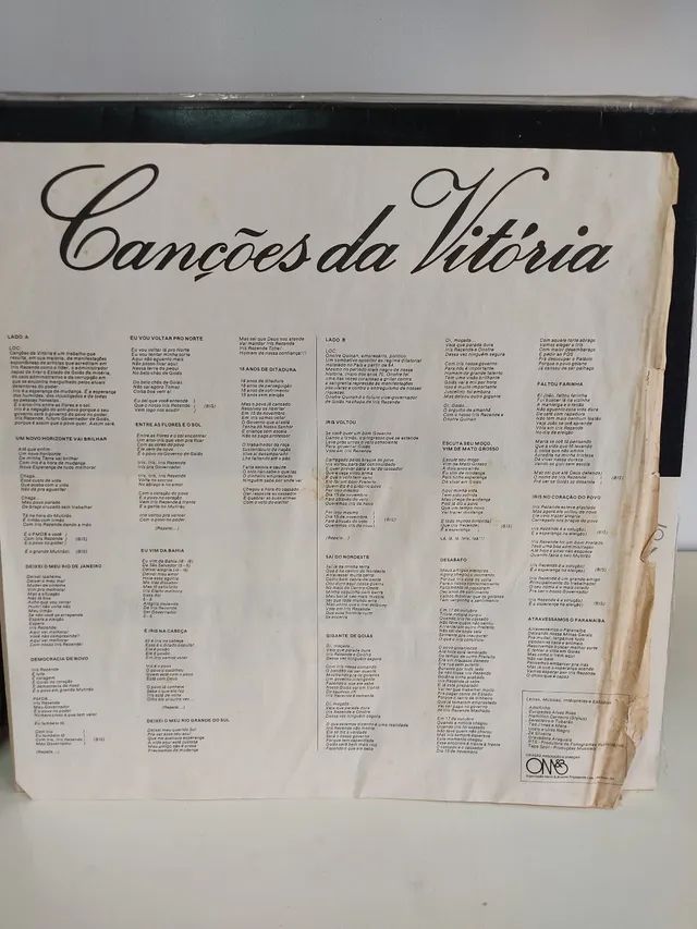 LP disco vinil Iris Rezende - o povo no poder, com encarte. - Foto 3