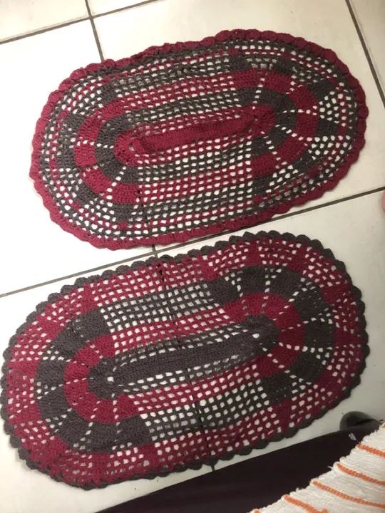 Tapetes de crochê  - Foto 6