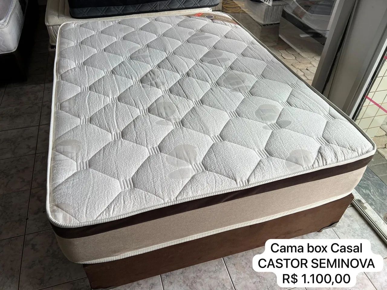 Cama Box Casal Castor Seminova