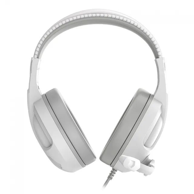 Headset Gamer Redragon Cronus White Led RGB P2 C/ Adaptador P3 - WZetta - Foto 3