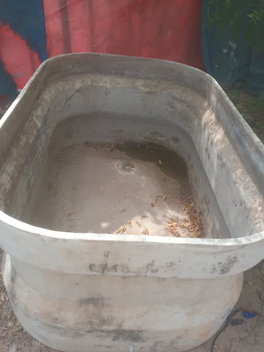 Caixa dagua de cimento