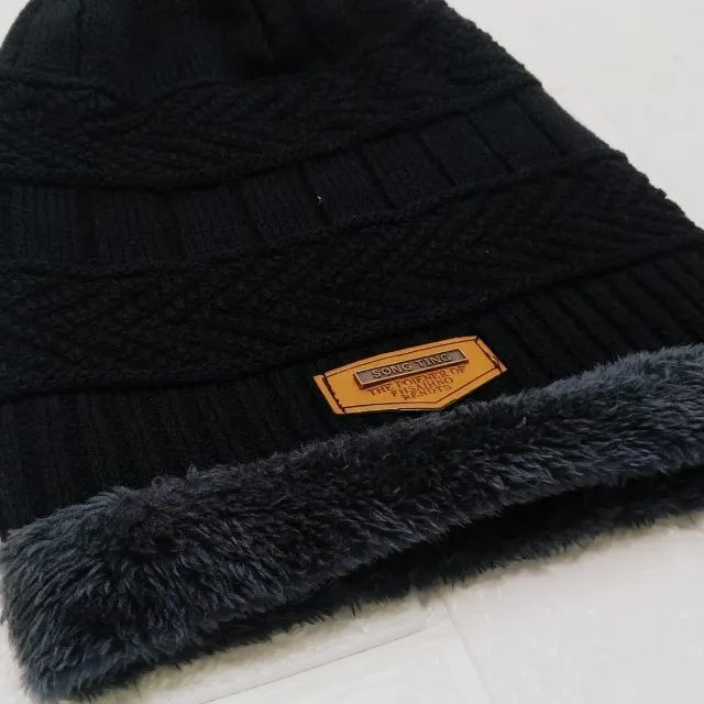 Touca Gorro Aveludada Song Ting Cs3853-1 Prata