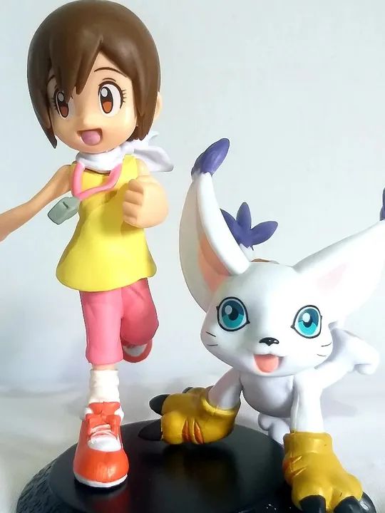Action Figure Kare e Tailmon - Coleção Digimon Adventure - Foto 3
