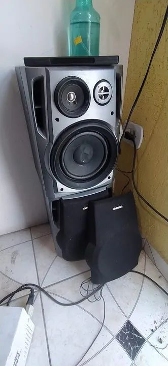 Caixas de Som AIWA - Foto 2