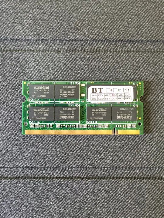 Memória RAM DDR2 2GB 800mhz CL6 p/ notebook - Markvision - Foto 2