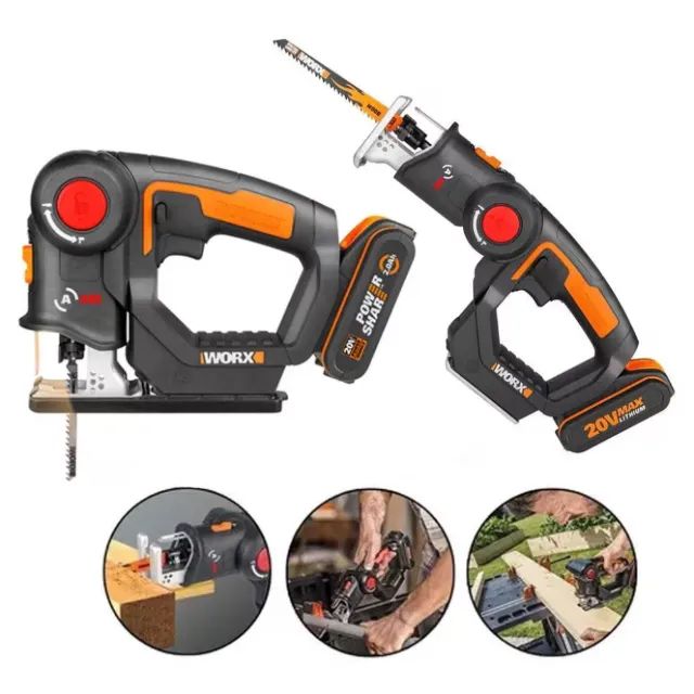Serra Sabre e Tico-tico 20v-2,0ah (Worx) - Foto 4