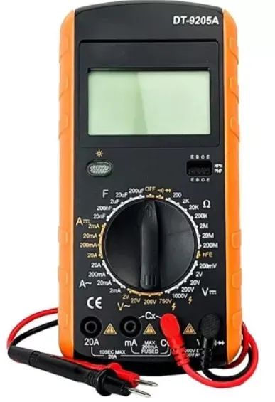 Multímetro Digital Portátil Profissional B-tek BT-351 Com Capacimetro & Beep - Foto 2