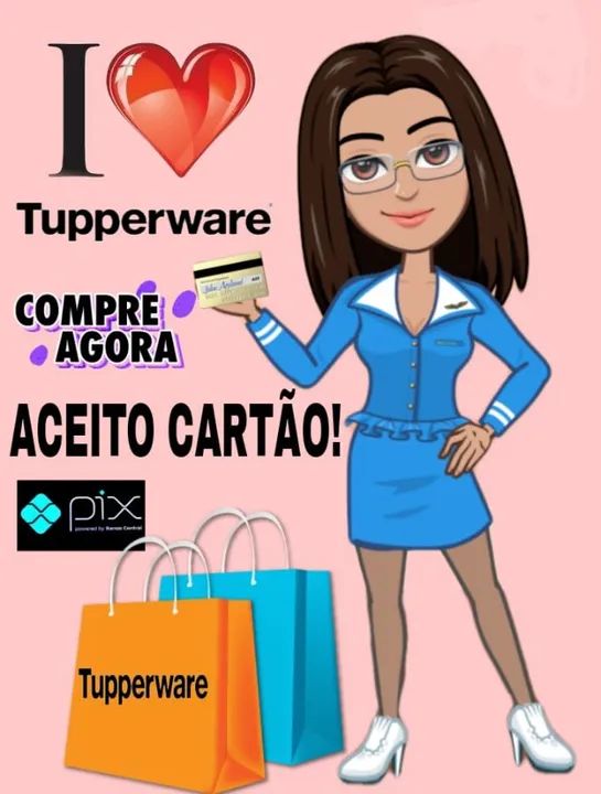 Original Garrafa Eco Tupper 500ml. com tampa flip top e cordinha - Foto 5