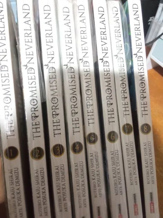 Theo promised Neverland até o volume oito