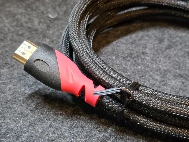 Cabo HDMI 3 metros revestido em malha nylon :: Multilaser :: Interface 1.4 - Foto 4