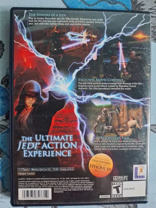 Jogo Star Wars Episode III - Revenge of the Sith PS2 - Foto 4