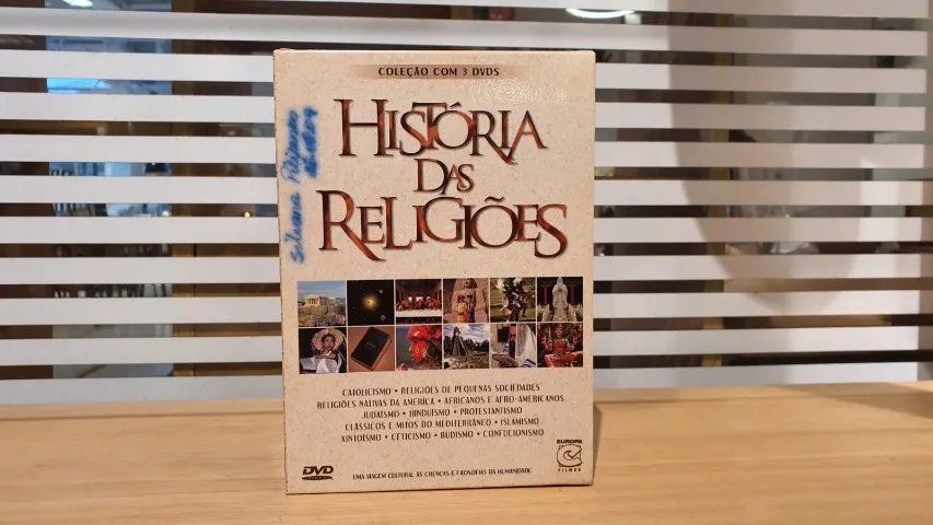 História Das Religiões - Coleção com 3 DVDS Uma Viagem Cultural as Crenças e Filosofias da