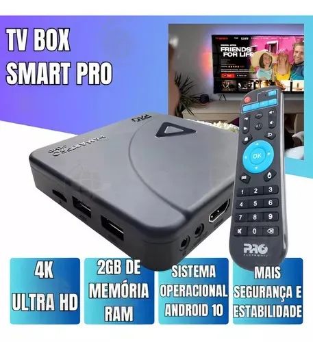 Tv box Smart PRO 4k UltraHD 3ª Geração Proeletronic: Transforme sua TV em uma Smart TV - Foto 3