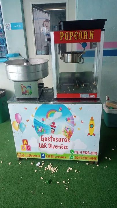 Locação de carrinho para pipoca para eventos - Foto 2