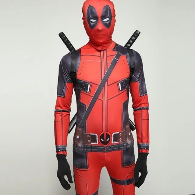 Fantasia do Deadpool Adulto Nova - Roupas - Infraero, Macapá