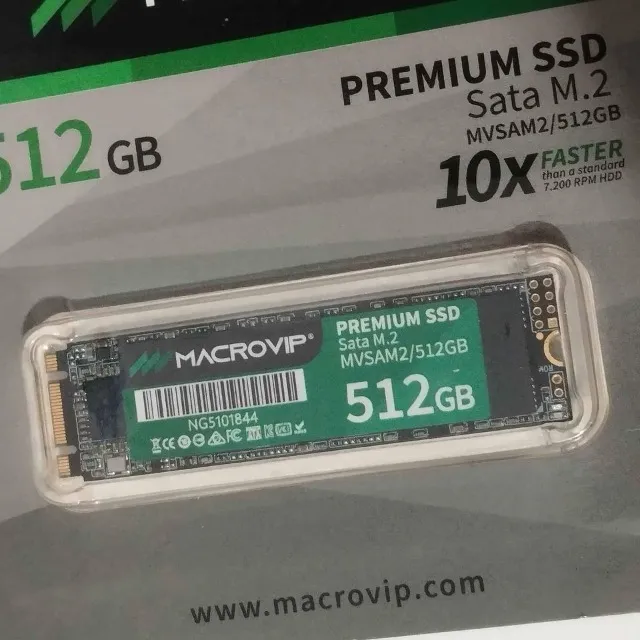 SSD M2 Ngff / Sata 512gb #Entrego