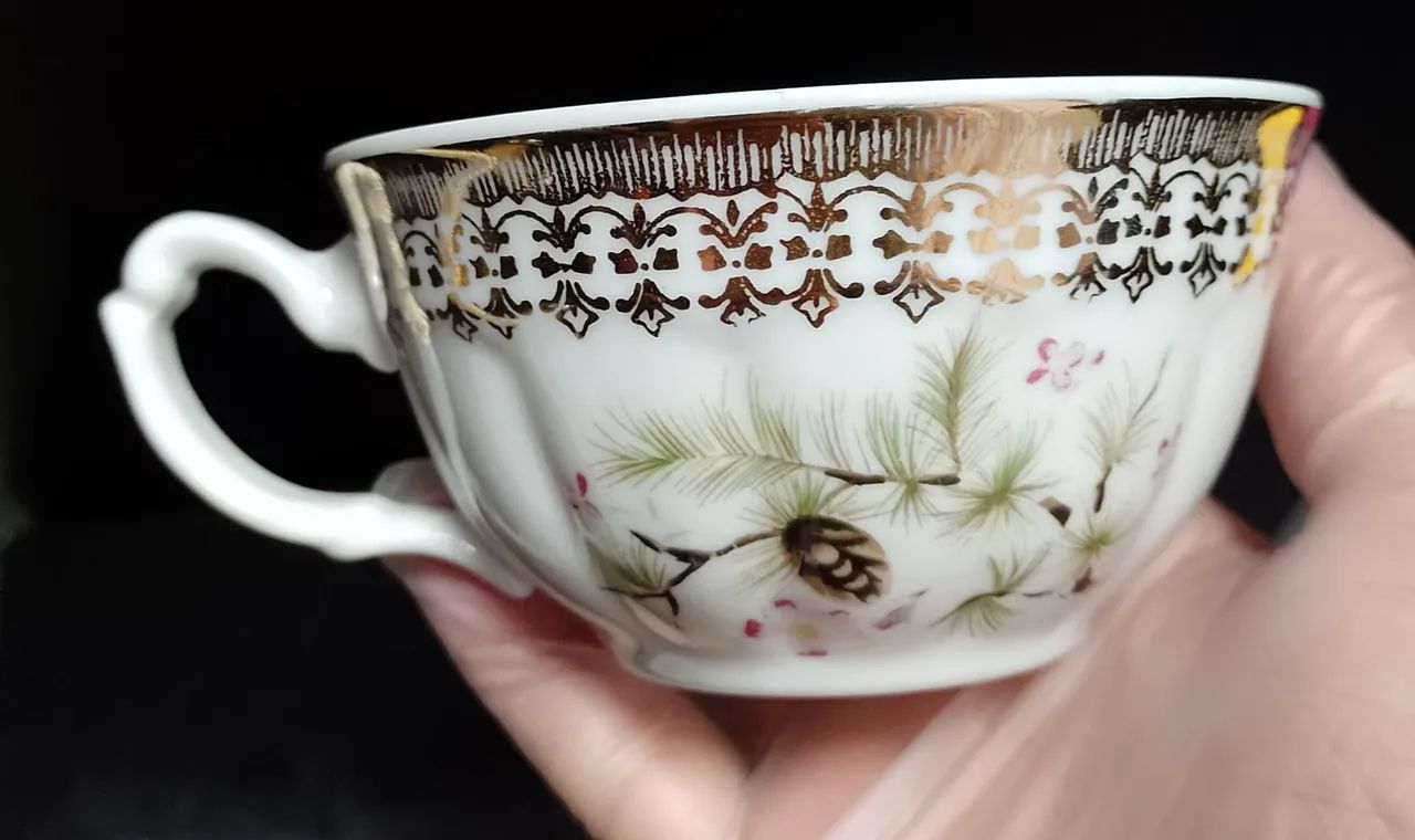 Xícara de chá porcelana  - Foto 3