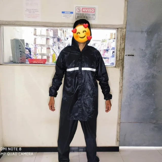 Capa De Chuva Para Motoqueiro Ref