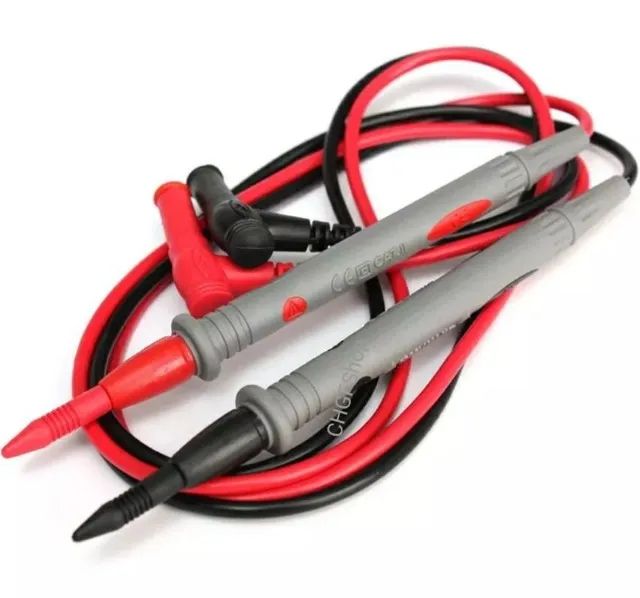 Cabo Multímetro Ponta De Teste Ponteira Prova - Profissional 1000V 20A Arduino COD-CP69  