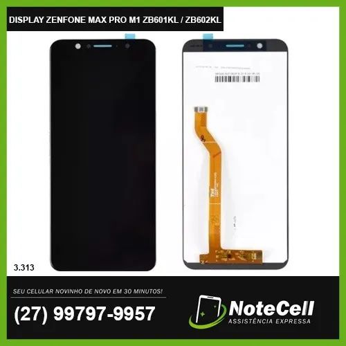 Tela/Display P/ Zenfone Max Pro M1 Zb601kl / Zb602kl - Instalação em 30 min!