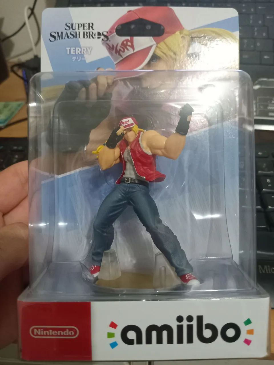 Amiibo Terry Bogard Super Smash Bros lacrado